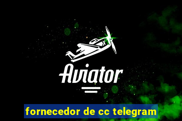 fornecedor de cc telegram